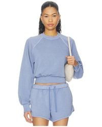 Beyond Yoga - Raglan Crew Sweatshirt - Lyst