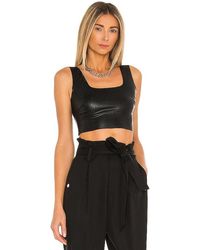 Commando - CROP-TOP FAUX LEATHER - Lyst