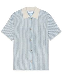 Les Deux - Easton Knitted Shirt - Lyst
