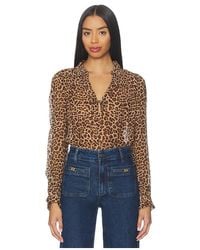 PAIGE - Bluse Artois. Größe Also - Lyst