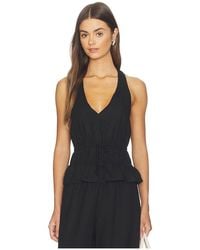 PAIGE - Alysha Linen Top - Lyst