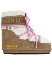 Moon Boot - Boot Low Suede Beads - Lyst