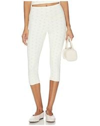 Strut-this - The Eyelet Capri Pant - Lyst