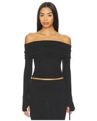 Enza Costa - Off Shoulder Top - Lyst
