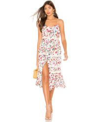 Lovers + Friends Lani Midi Dress - Weiß