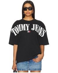 Tommy Hilfiger - Oversized Badge Tee - Lyst