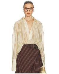 Helsa - The Poet Blouse - Lyst