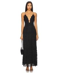 Bardot - Maxivestido Encaje Sabrine En Color Negro Talla (También En 12, 2, 4, 6, 8) - Lyst