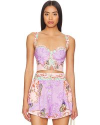 Agua Bendita - Crop-Top Lupe - Lyst