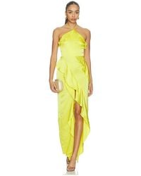 Amanda Uprichard - Alessandra Maxi Dress - Lyst