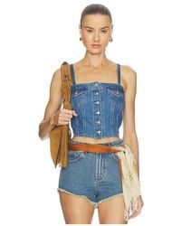 Levi's - Denim Tube Top - Lyst