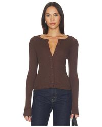 Bobi - Ruffle Cardigan - Lyst