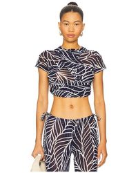 Devon Windsor - Alder Top En Color Azul Marino Talla (También En M, S, Xl, Xs) - Lyst