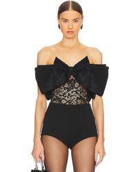 ROTATE BIRGER CHRISTENSEN - Lace Bow Body - Lyst