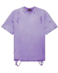 Funeral Apparel - Washed Distressed Crop T-Shirt - Lyst