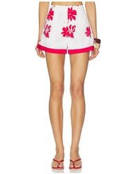 Seafolly - May Flower Tailored Short - Lyst