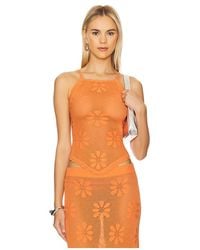 Asta Resort - Bruna Crochet Top - Lyst