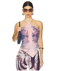 MASHA POPOVA - Whisker Bandana Top - Lyst