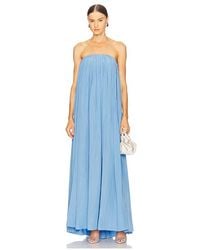 A.L.C. - Vestido Largo Wynn En Color Bebe Azul Talla (También En 10, 2, 4, 6) - Lyst