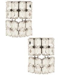 Area - Ohrringe Crystal Pave - Lyst