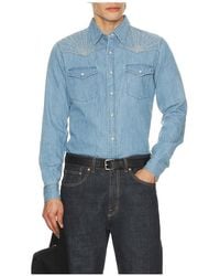 Austin Post - Studded Daybreak Shirt - Lyst