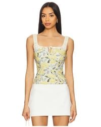 Astr - Milkmaid Top - Lyst