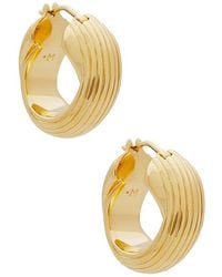 Missoma - X Lucy Williams Chunky Entwined Hoops - Lyst