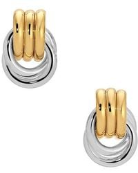 Heaven Mayhem - Ohrringe Aus Unterschiedlichen Materialien Baby Knot - Lyst
