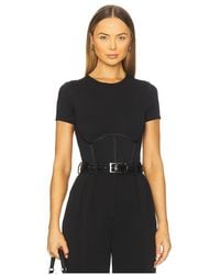 GOOD AMERICAN - Weightless Scuba Corset Bodysuit - Lyst
