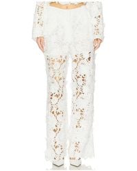 AKNVAS - Adrian Floral Lace Pants - Lyst