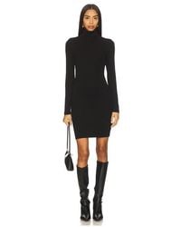 Bobi - Turtleneck Mini Dress - Lyst
