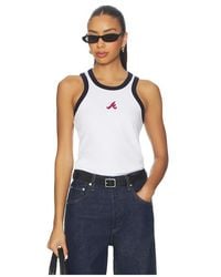 Terez - X Revolve Braves Scoop Armhole Rib Tank Top - Lyst