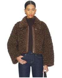 Elodie the Label - Rio Faux Fur Jacket - Lyst