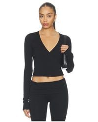 ÉTERNE - Wrap Top - Lyst