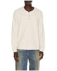 Marine Layer - Luxe 250 Henley Shirt - Lyst
