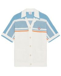 CASABLANCA - Faux Crochet Shirt - Lyst