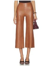Commando - Faux Leather Cropped Pant - Lyst