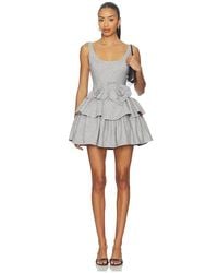 AKNVAS - Minikleid Devyn - Lyst