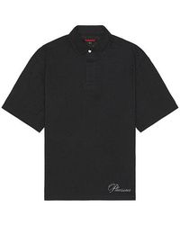 Pleasures - Clarity Woven Polo - Lyst