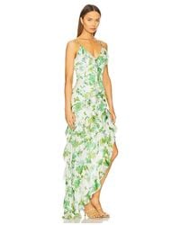 Elliatt Armani Maxi Dress in Blue | Lyst