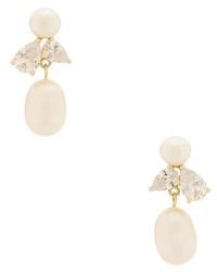 Shashi - Cecilia Pearl Earring - Lyst