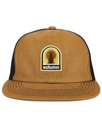 Autumn Headwear - Twill 6 Panel Trucker Cap - Lyst