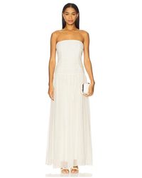 LPA Giulia Maxi Dress in Black | Lyst