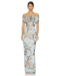 SAU LEE - Noah Brocade Gown - Lyst