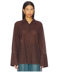 Oséree - Lumiere Sleeves Shirt - Lyst