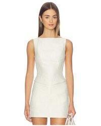 Amanda Uprichard - Ines Top - Lyst