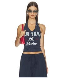 OFF SEASON - Ruched Halter Top - Lyst