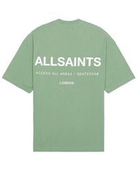 AllSaints - Camiseta access - Lyst