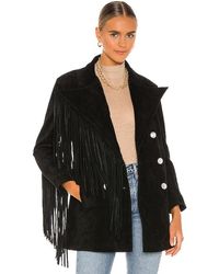 Urban Outfitters Uneven Trench - Black