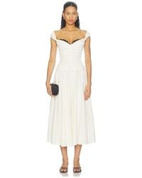 LPA - ROBE ROSANNA en Ivory - Lyst